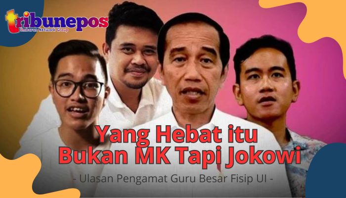 Yang Hebat itu Bukan MK Tapi Jokowi, Ini Ulasan Pengamat Guru Besar Fisip UI