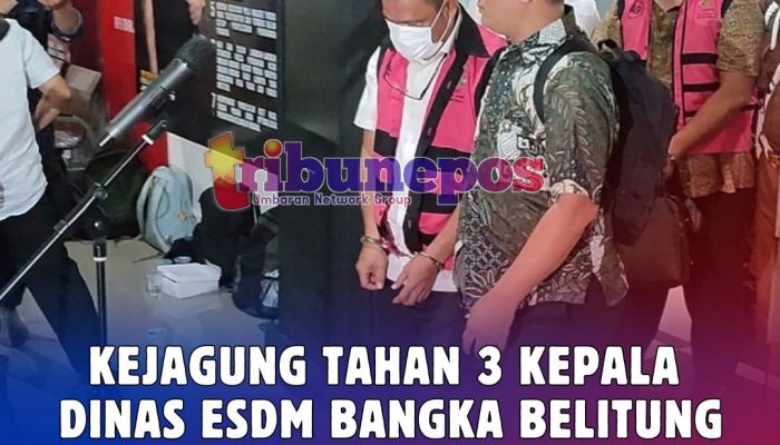 Kejagung Tahan 3 Kepala Dinas ESDM Bangka Belitung, Terseret Kasus Korupsi Timah