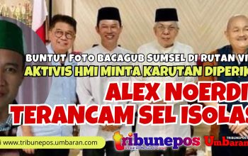 Foto Bacagub Sumsel di Rutan Pakjo Viral, Aktivis HMI Minta Karutan Diperiksa, Alex Noerdin Terancam Sanksi Sel Isolasi