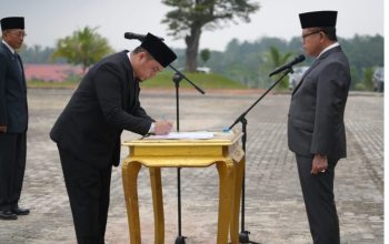 Wahyu Arswendo Resmi Jabat Sekretaris DPRD Mesuji Lampung