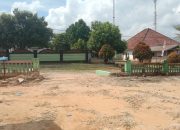 Berdalih Memperlancar Pekerjaan CV. Tiga Serangkai Robohkan Gapura SD N 4 Way Serdang Mesuji, Kini Di biarkan Terbengkalai