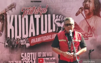 Hasto Ajak Kader PDIP Kobarkan Semangat Perjuangan di Peringatan Kudatuli 27 Juli
