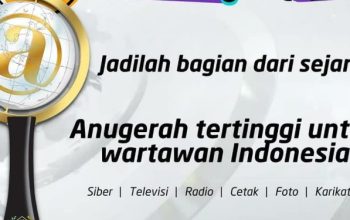 Dibuka, Anugerah Jurnalistik Adinegoro 2024, Ajang Bergengsi Tertinggi untuk Wartawan Indonesia: Yuk Ikutan Jadi Bagian Sejarah