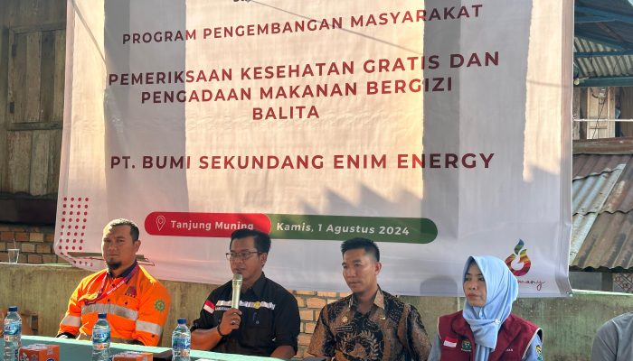 Wujud CSR, PT BSEE Gelar Pemeriksaan Kesehatan Gratis Bagi Warga Desa Tanjung Muning