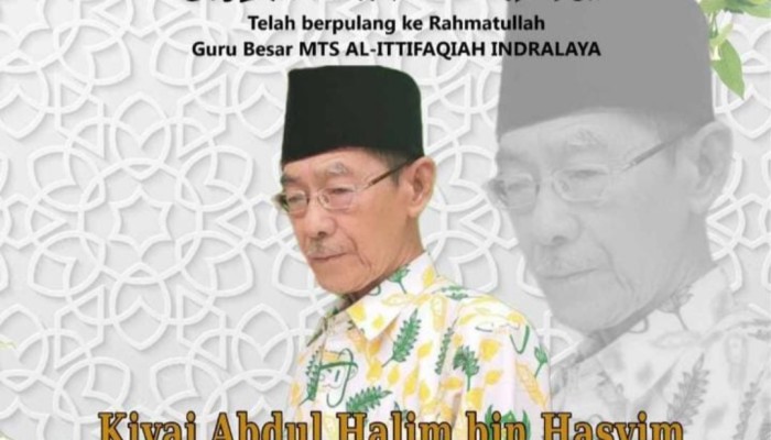 Kabar Duka dari Ogan Ilir: KH Abdul Halim bin Hasyim Ulama dan Guru Besar MTs Al-Ittifaqiah Indralaya Berpulang