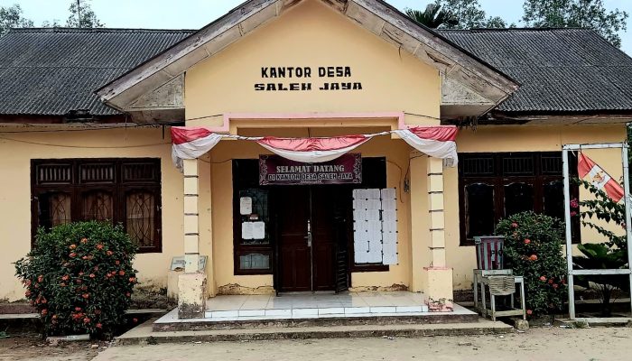 Plin-Plan Anggaran Pembangunan Jembatan Desa Saleh Jaya: Kepala Desa dan Pendamping Desa Saling Lempar Keterangan