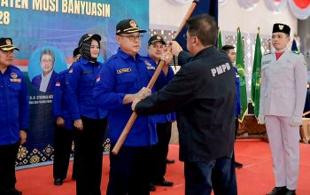 PMPB Musi Banyuasin Resmi Dilantik, 9.000 Pengurus Inti Siap Sinergi Berkontribusi Majukan Daerah