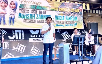 Relawan Milenial BZ-WIN Resmi Terbentuk, Anak Muda Lahat Bersatu Targetkan Kemenangan Bursah-Widia