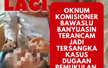 Selangkah Lagi, Oknum Komisioner Bawaslu Banyuasin Terancam Jadi Tersangka Kasus Dugaan Pemukulan