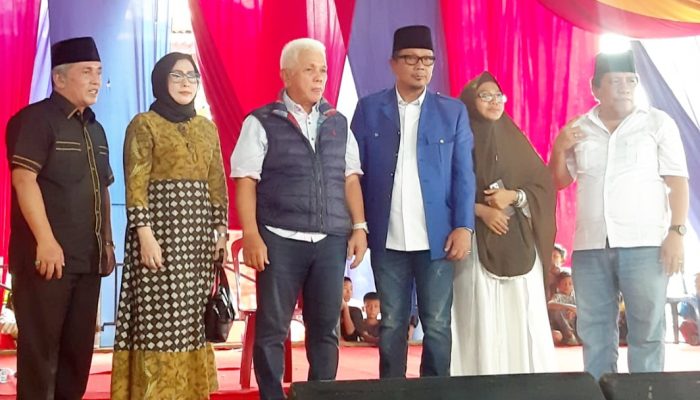 Kampanye Akbar Junaidi-Edwar Dihadiri Ribuan Warga, Hatta Rajasa Dorong Semangat Perubahan Membangun PALI Menuju Kesejahteraan