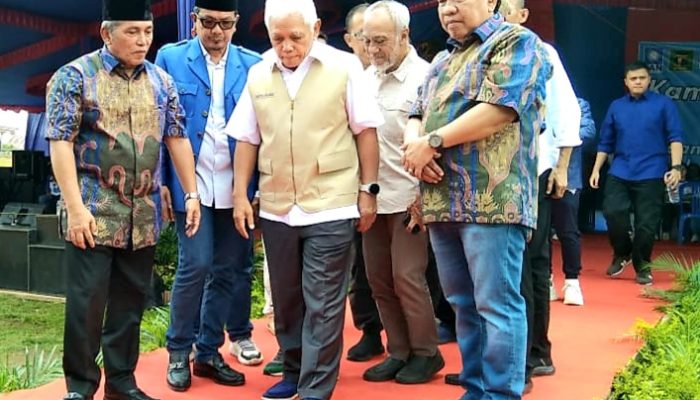 Wujudkan PALI Sejahtera Lewat Industri dan Inovasi, Hatta Rajasa: Junaidi-Edwar Janji Bangun Pabrik Sawit dan Karet