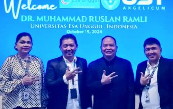 Cetak Sejarah Baru, Universitas Esa Unggul dan UST Angelicum College Filipina Jalin Kerjasama Internasional Program Pertukaran Dosen