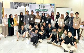 Oktaria Saputra Kupas Tuntas Strategi Ideopolstratak di Latihan Kader Nasional HMI Pagar Alam