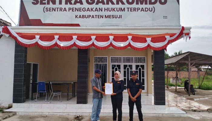 Dinilai Tidak Netral, Oknum Kepala Desa Tanjung Mas Rejo Mesuji Dilaporkan ke Bawaslu 