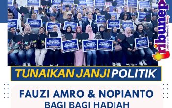 Bahagia Tak Terkira, 55 Relawan Dapat Hadiah Sepeda Motor Gratis dari Fauzi Amro-Nopianto: Tunaikan Janji Politik