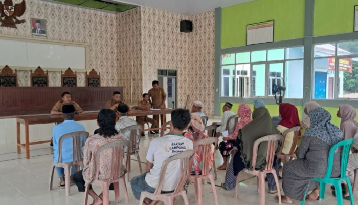 Menutup Tahun, 22 Warga Rejo Binangun Mesuji Terima BLT-DD Rp 900 Ribu: Bantuan yang Menghidupkan Asa