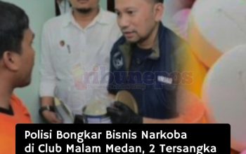 Polisi Bongkar Bisnis Narkoba di Klub Malam Medan, Dua Tersangka Ditangkap, Ratusan Pil Disita