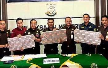 Kejari Muba Terima Pembayaran Denda Rp 3 Miliar dari Nur Alim Terpidana Karhutla