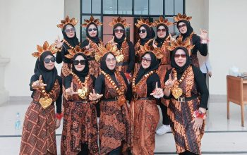 ILDI Ogan Ilir Ramaikan Lomba Gerak Jalan HUT RI ke-80 di Tanjung Senai, Berharap Menang