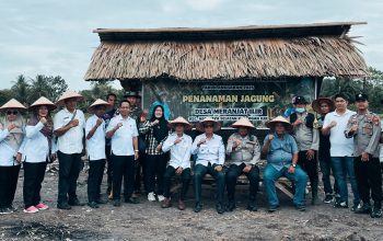 Desa Meranjat Ilir Canangkan Program Ketahanan Pangan Lewat Penanaman Jagung