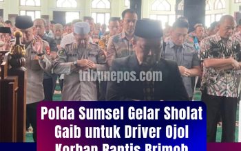 Polda Sumsel Gelar Salat Gaib untuk Driver Ojol Korban Rantis Brimob
