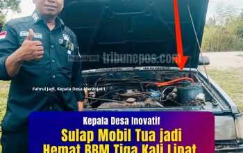 Kades Inovatif! Sulap Mobil Tua jadi Hemat BBM Tiga Kali Lipat, Pakai Gas Elpiji 3 Kilo