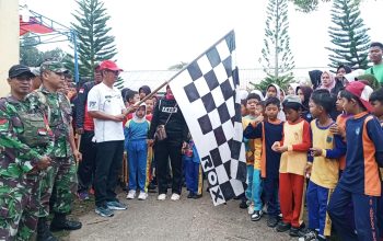 Jalan Santai Kecamatan Indralaya Selatan Sukses, Ini Komentar Kades Meranjat I Fahrul Hadi!