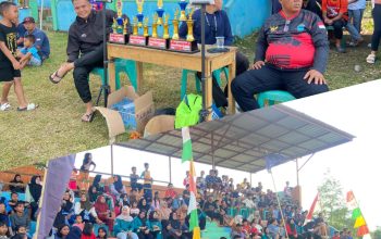 Drama Adu Penalti, Ngeradak FC Juara Laga Turnamen Bola Desa Meranjat Ilir, Skor 3-1