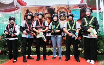 56 Tim OPD Ogan Ilir Adu Strategi di Laga Water Gel Blaster