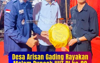 Desa Arisan Gading Rayakan Malam Puncak HUT RI ke-80 dengan Semarak, Ini Kata Kades Wilman Taher!