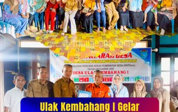 Ulak Kembahang I Gelar Rembuk Stunting dan Musdes, Warga Ajukan Usulan Prioritas 2026