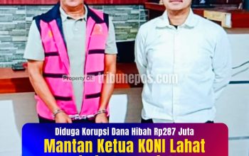 Mantan Ketua KONI Lahat Barepi Ditahan Kejaksaan, Korupsi Dana Hibah Rp287 Juta