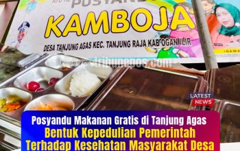 Posyandu Makanan Gratis di Tanjung Agas, Bentuk Kepedulian Pemerintah Terhadap Kesehatan Masyarakat Desa