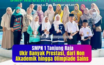 SMPN 1 Tanjung Raja Ukir Sederet Prestasi Gemilang, dari Non Akademik hingga Olimpiade Sains