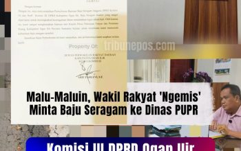 Malu-maluin! Komisi III DPRD Ogan Ilir ‘Ngemis’ Seragam ke OPD, Surat Bocor dan Viral