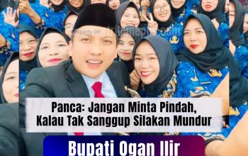 Bupati Ogan Ilir Lantik 1.236 P3K, Panca: Jangan Minta Pindah, Kalau Tak Sanggup Silakan Mundur