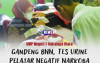 SMPN 1 Indralaya Utara Gandeng BNN, Tes Urine Pelajar Negatif Narkoba