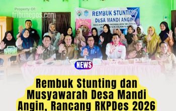 Rembuk Stunting dan Musyawarah Desa Mandi Angin, Rancang RKPDes 2026