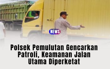 Polsek Pemulutan Gencarkan Patroli, Keamanan Jalan Utama Diperketat