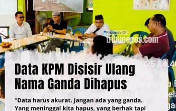 Musdesus Sukaraja Baru Bahas Usulan Baru KPM Bansos 2025, Data KPM Disisir Ulang Nama Ganda Dihapus