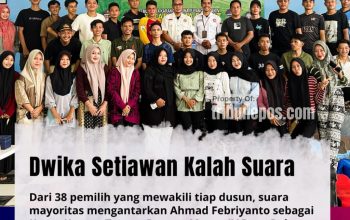 Ungguli Suara Dwika Setiawan, Ahmad Febriyanto Terpilih Pimpin Karang Taruna Puyang Macan IV Desa Babat