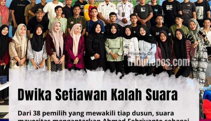 Ungguli Suara Dwika Setiawan, Ahmad Febriyanto Terpilih Pimpin Karang Taruna Puyang Macan IV Desa Babat