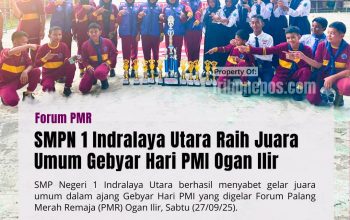 SMPN 1 Indralaya Utara Raih Juara Umum Gebyar Hari PMI Forum PMR Ogan Ilir