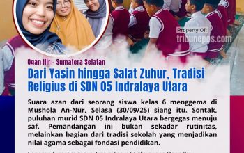 Dari Yasin hingga Salat Zuhur, Tradisi Religius di SDN 05 Indralaya Utara