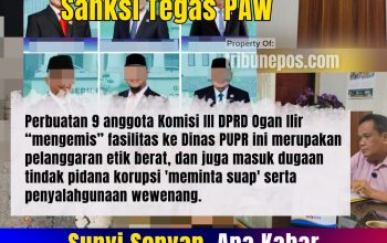 Apa Kabar Kasus Komisi III DPRD Ogan Ilir ‘Ngemis’ Seragam ke OPD? Beranikah BK Berikan Sanksi Tegas PAW