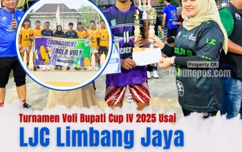 Final Turnamen Voli Bupati Cup 2025 Usai, LJC Limbang Jaya Borong Gelar Juara