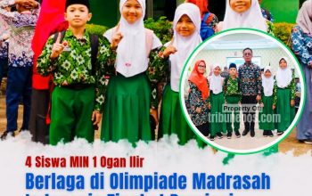 4 Siswa MIN 1 Ogan Ilir Berlaga di Olimpiade Madrasah Indonesia Tingkat Provinsi