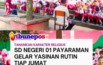 Tanamkan Karakter Religius, SDN 01 Payaraman Gelar Tradisi Yasinan Rutin Tiap Jumat