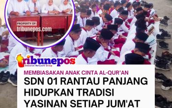 Membiasakan Anak Cinta Al-Qur’an, SDN 01 Rantau Panjang Hidupkan Tradisi Yasinan Tiap Jum’at