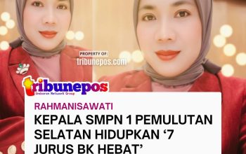 Rahmanisawati, Kepala SMPN 1 Pemulutan Selatan Hidupkan ‘7 Jurus BK Hebat’ di Ruang Sekolah